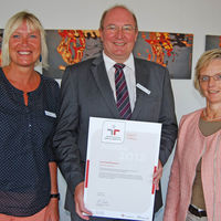 Interner Link: Familienfreundlicher Arbeitgeber: Kreis Nordfriesland erneut mit dem Zertifikat zum Audit berufundfamilie ausgezeichnet